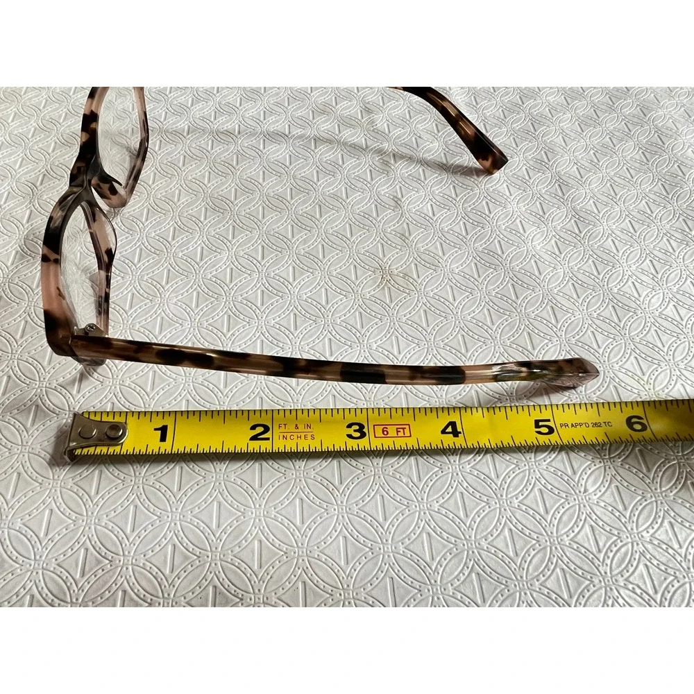 Warby Parker Annette 285 Eyeglasses Brown Tortoise Rectangular Frames 52-17-140